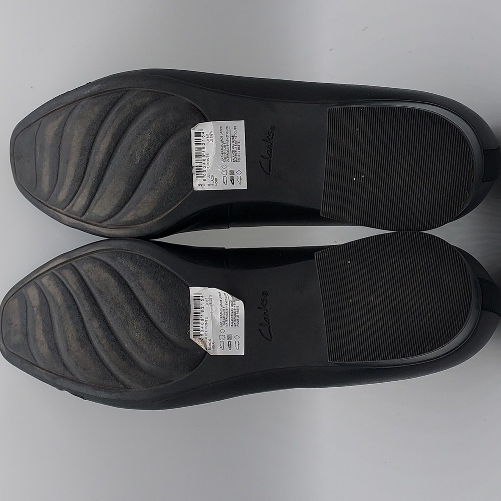 Clarks‎ Juliet Monte Flats Womens Size 8.5 Black - Picture 4 of 5